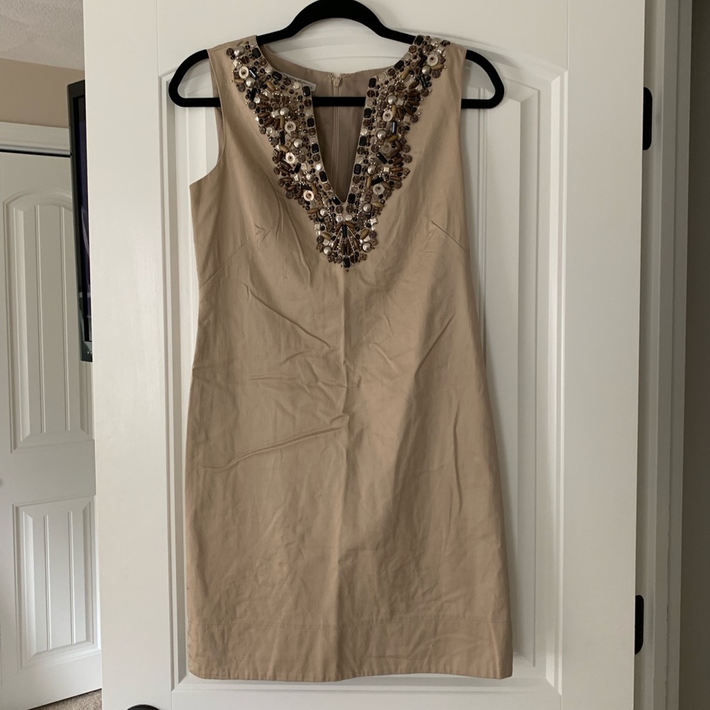 Maggie London Dress with embellished neckline